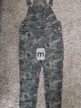 Kids Camo Overalls - Green Camo
